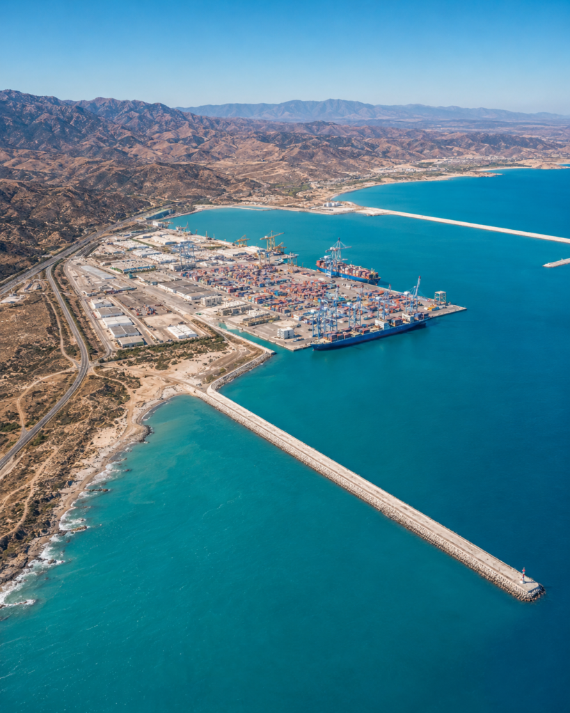 Port de Nador West Med et marché immobilier à Nador au Maroc
