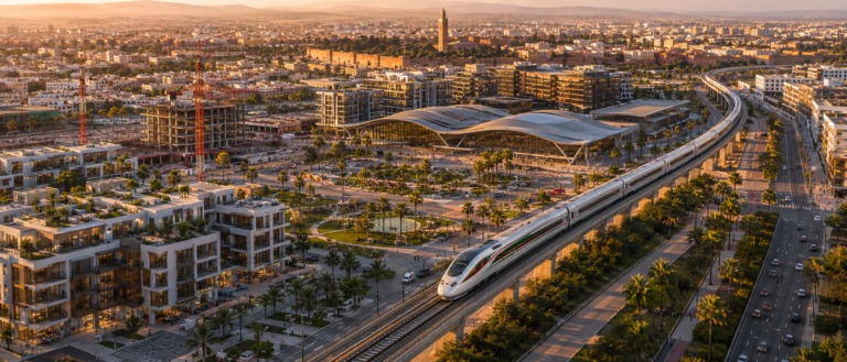 LGV Kénitra–Marrakech : 205 millions d’euros de la BAD, quel impact réel sur l’immobilier ?